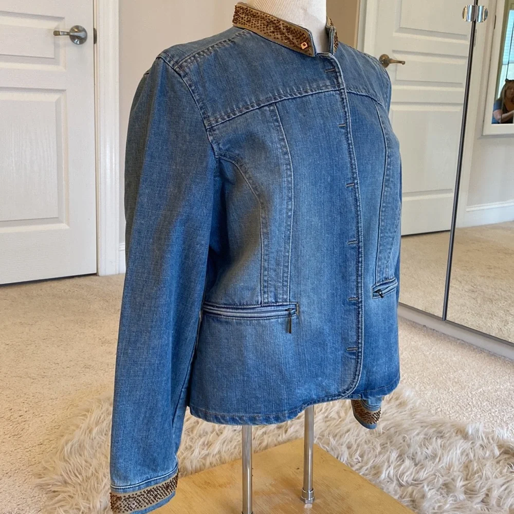 Liz Claiborne - Denim Jacket - Picture 6 of 10
